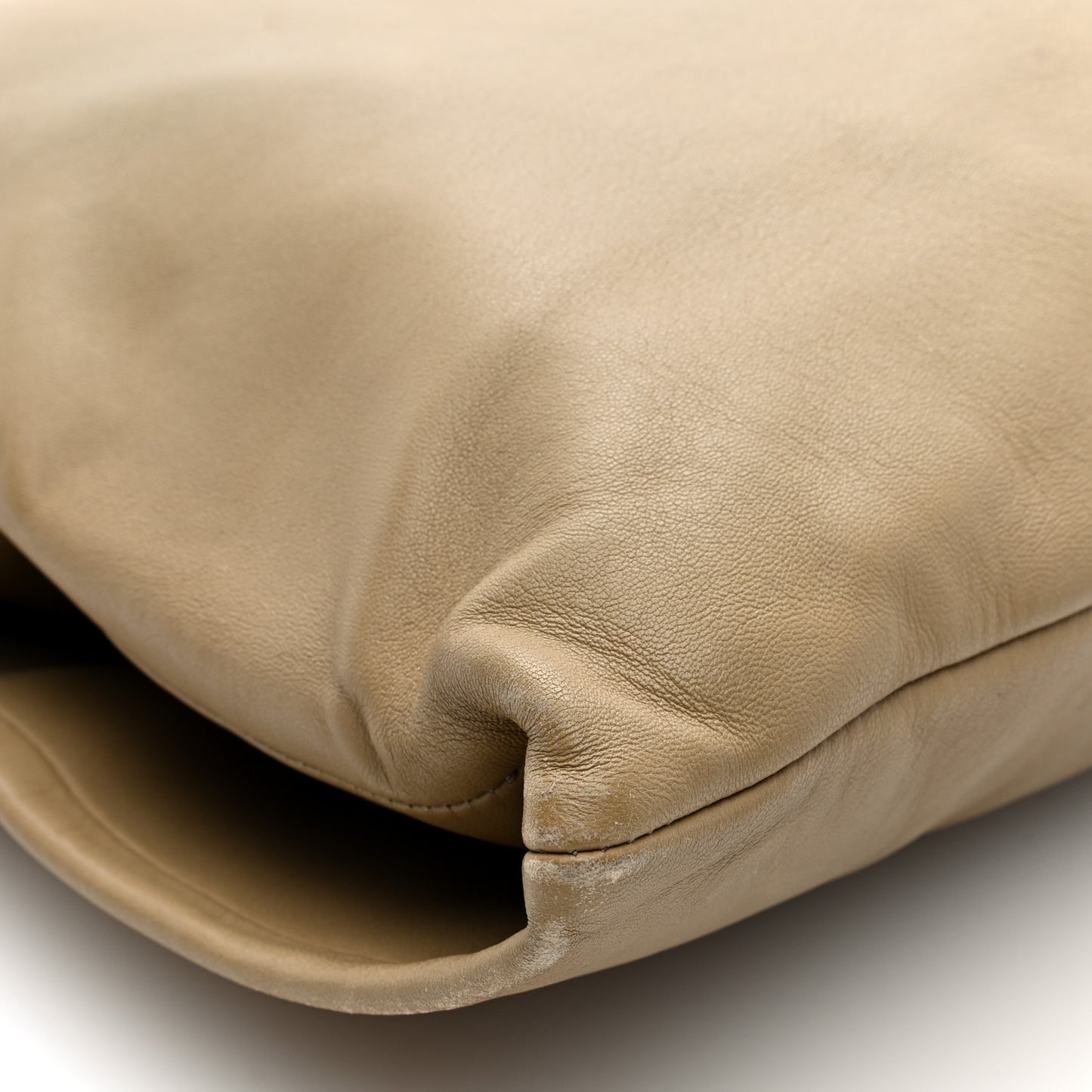 Lambskin 1970 Large Shoulder Bag Beige