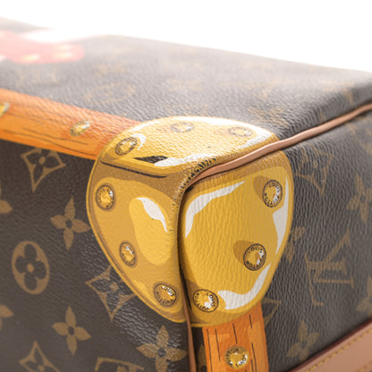 Louis Vuitton Monogram Summer Trunks Speedy Bandouliere 30 12 of 15
