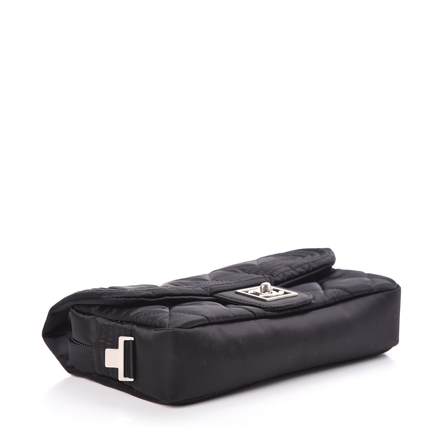 Chanel Nylon Ski Sport Flap Black 4 of 12