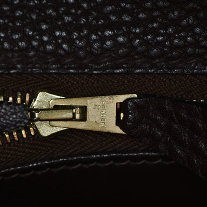 Hermes Togo Kelly Retourne 28 Chocolate 19 of 32