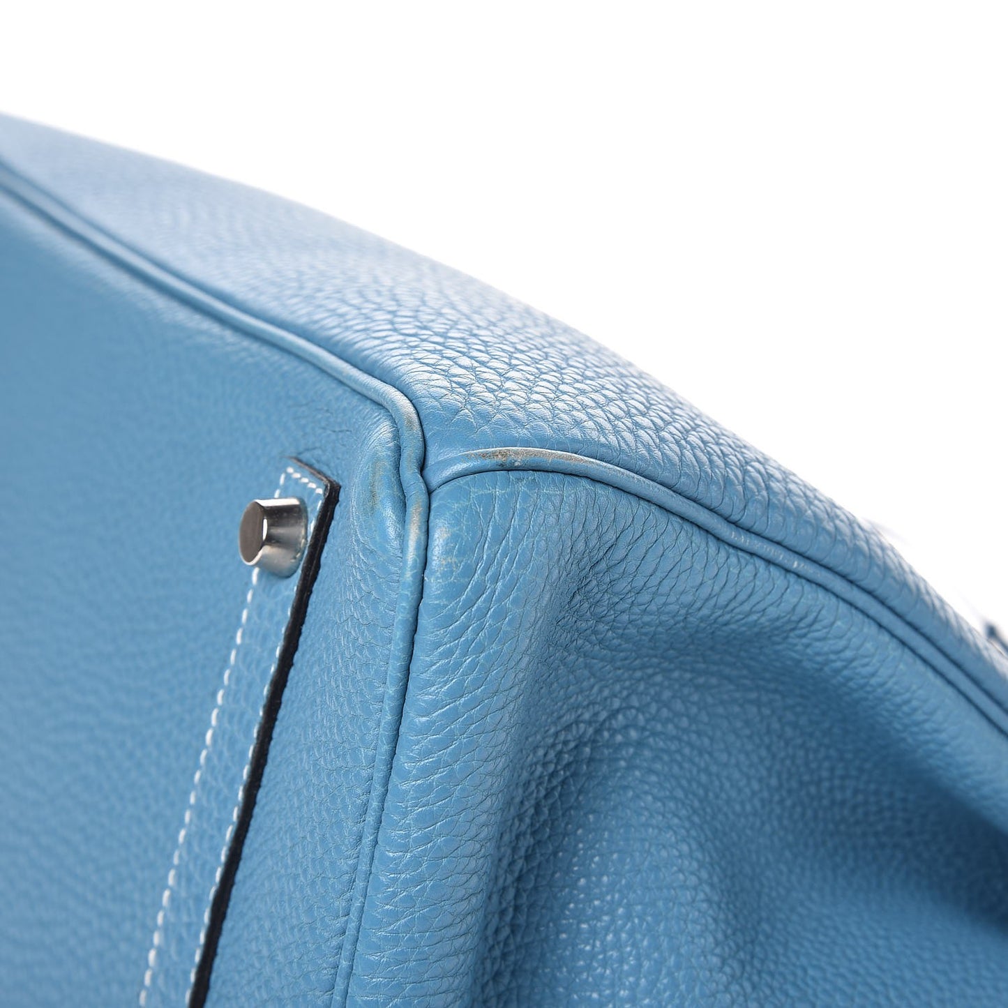 Togo Birkin 35 Blue Jean