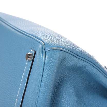 Hermes Togo Birkin 35 Blue Jean 38 of 39