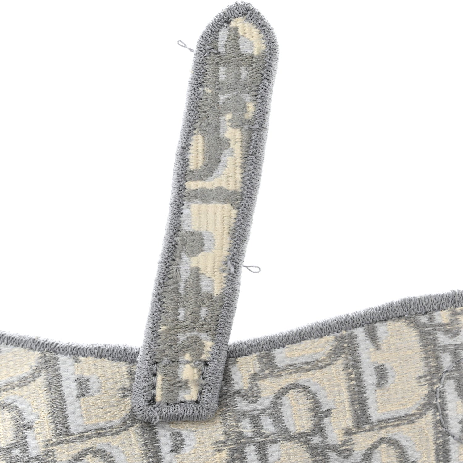 Christian Dior Oblique Slim Saddle Pouch Grey 11 of 11