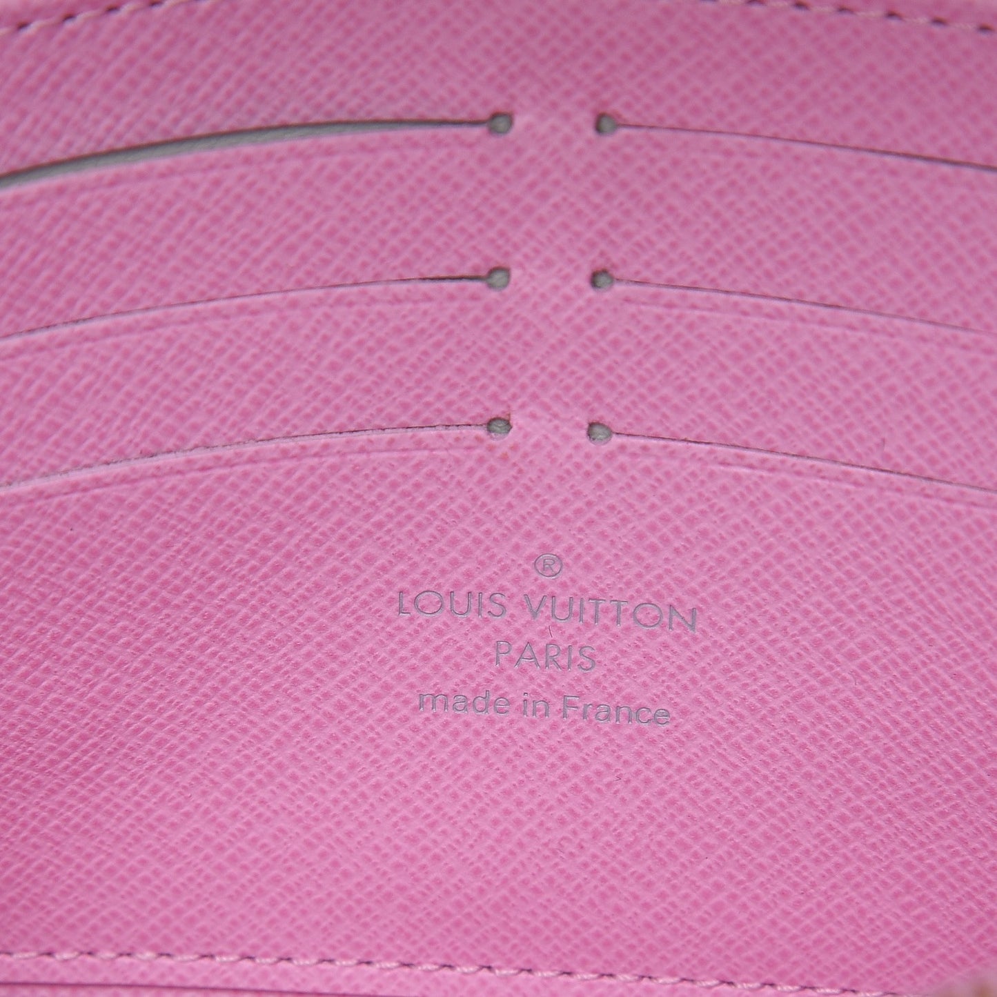 Monogram Multicolor Sarah Noeud Wallet White Litchi