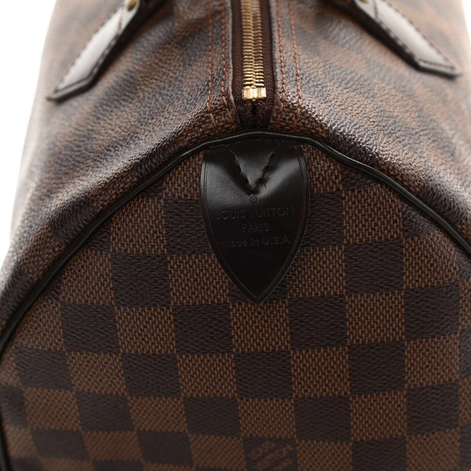 Louis Vuitton Damier Ebene Speedy 30 6 of 9