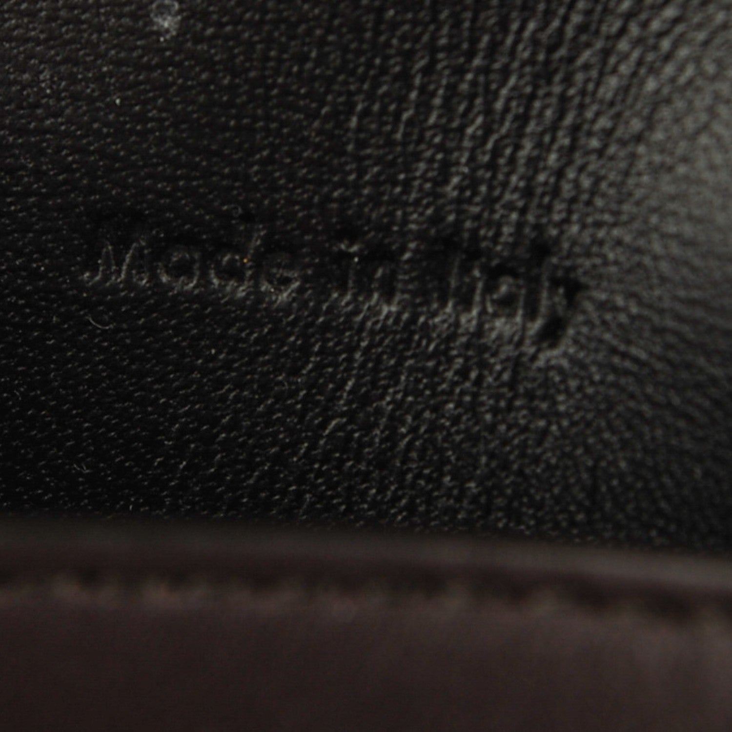 Celine Smooth Calfskin Pocket Card Holder Dark Rust 6 of 7