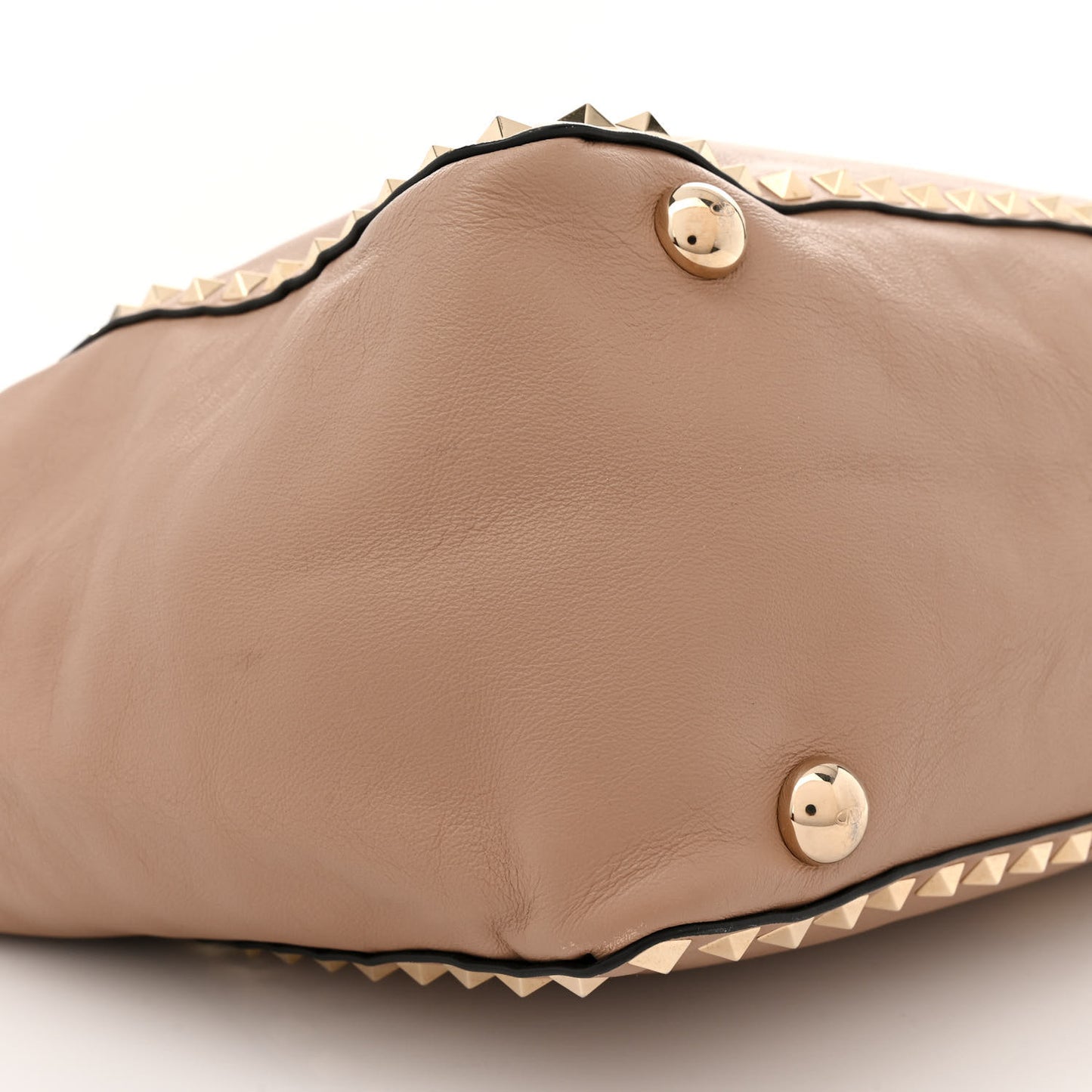 Vitello Medium Rockstud Tote Alpaca