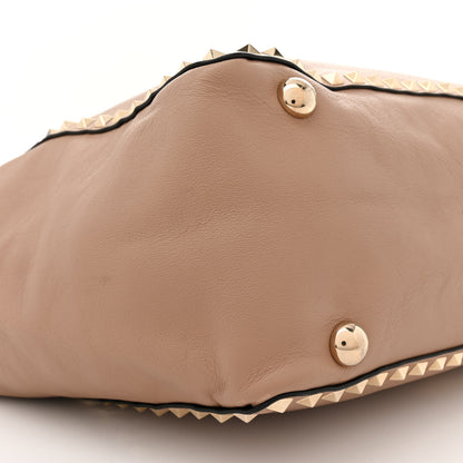 Valentino Garavani Vitello Medium Rockstud Tote Alpaca 11 of 13