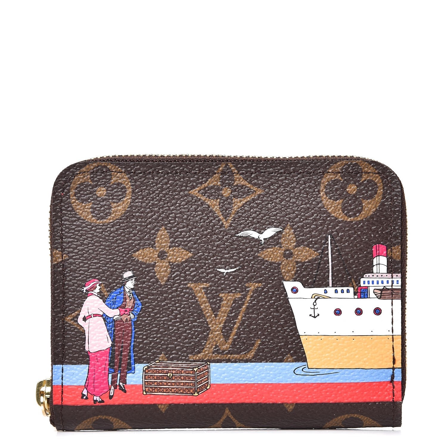 Louis Vuitton Monogram 2016 Christmas Animation Zippy Coin Purse 1 of 8