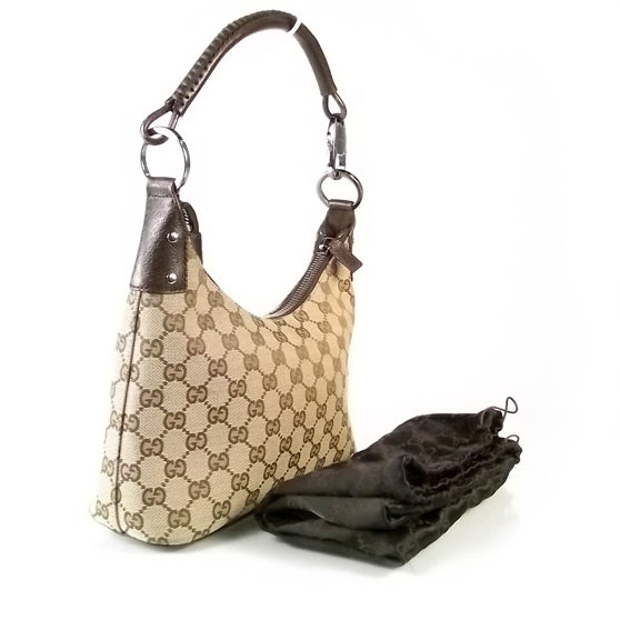 Monogram Shoulder Bag Ebony