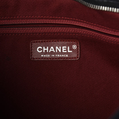 Chanel Caviar Large CC Tuck Tote Black 6 of 9