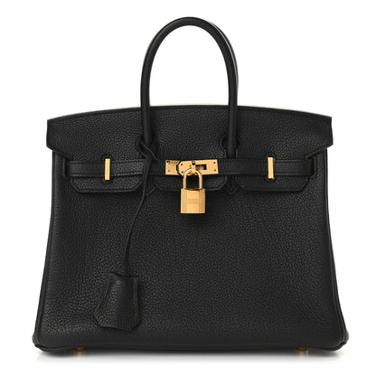Hermes Togo Birkin 25 Black 1 of 21