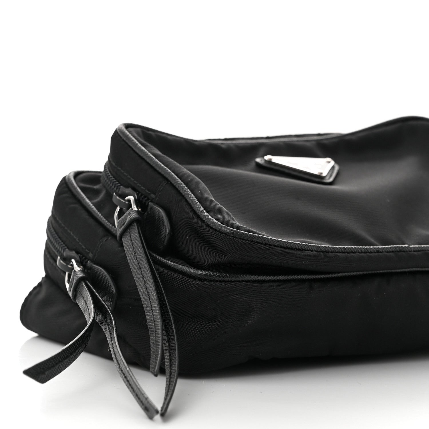 Prada Tessuto Nylon Belt Bag Black 9 of 10