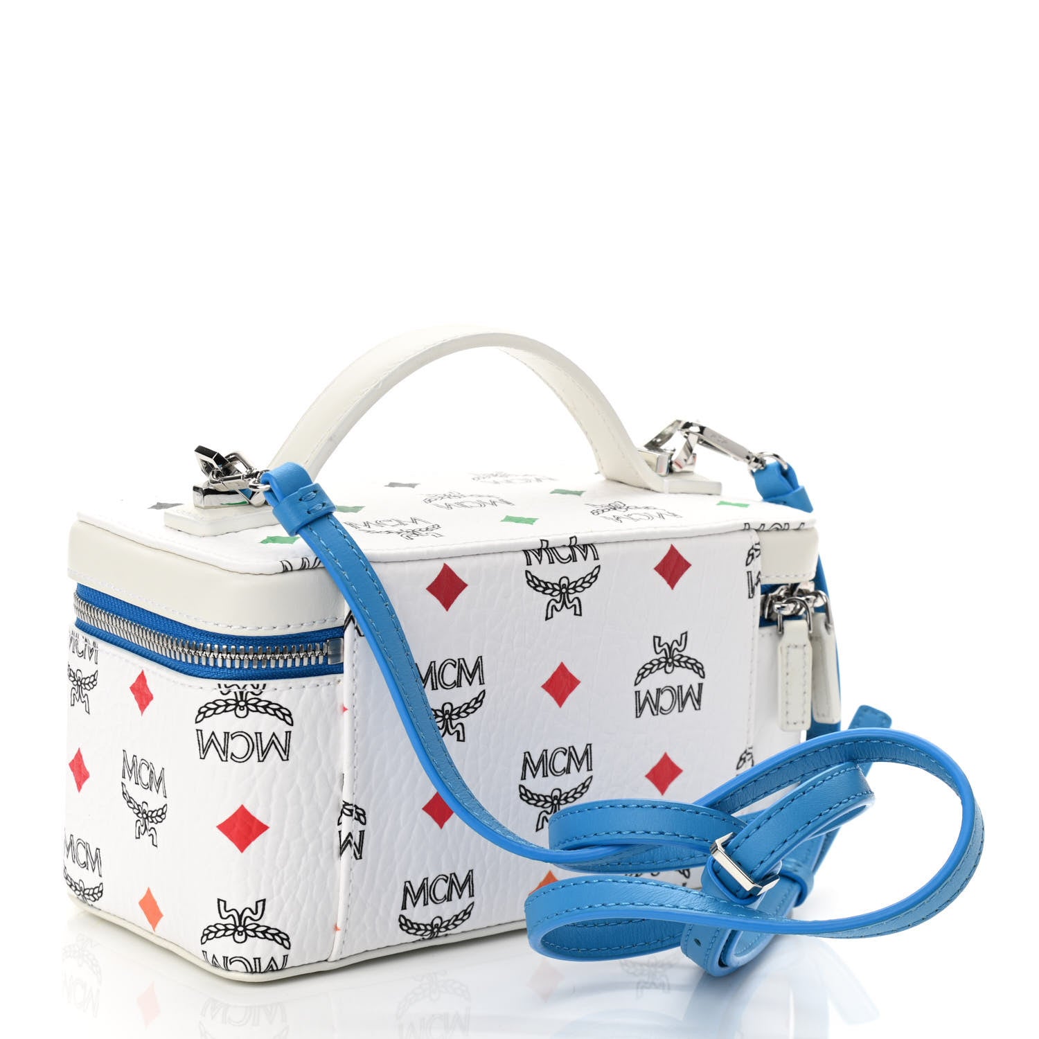MCM Visetos Rockstar Vanity Case White 3 of 10