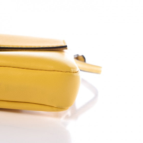 Fendi Nappa Micro Baguette Sunflower 9 of 12