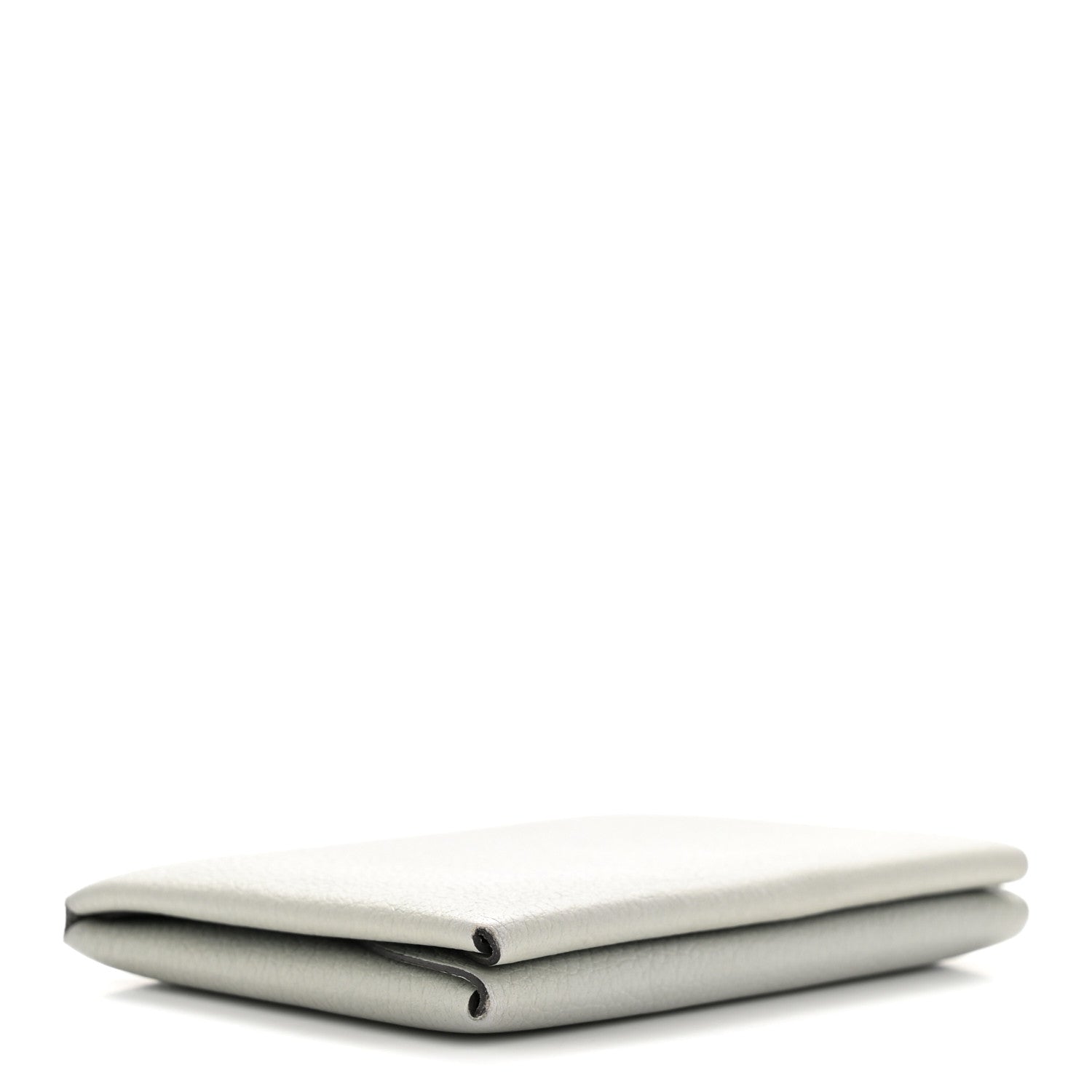 Hermes Evercolor Calvi Duo Card Case Gris Mouette 4 of 9