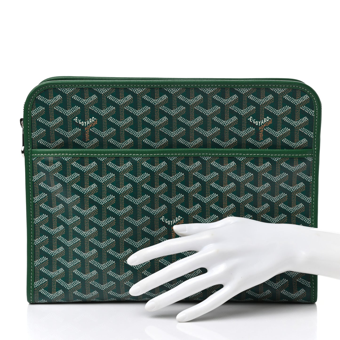 Goyardine Jouvence Toiletry Pouch Green