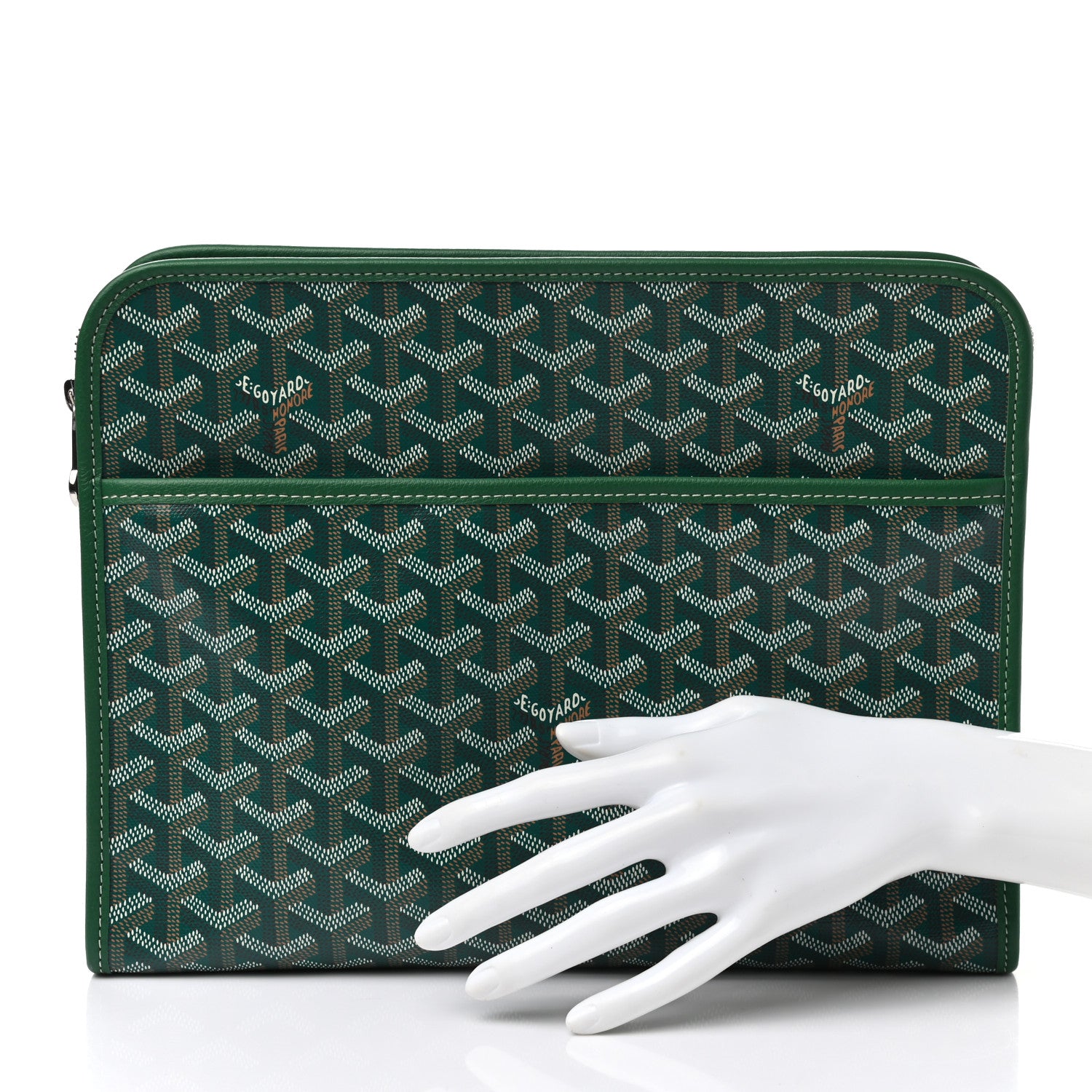 Goyard Goyardine Jouvence Toiletry Pouch Green 2 of 8