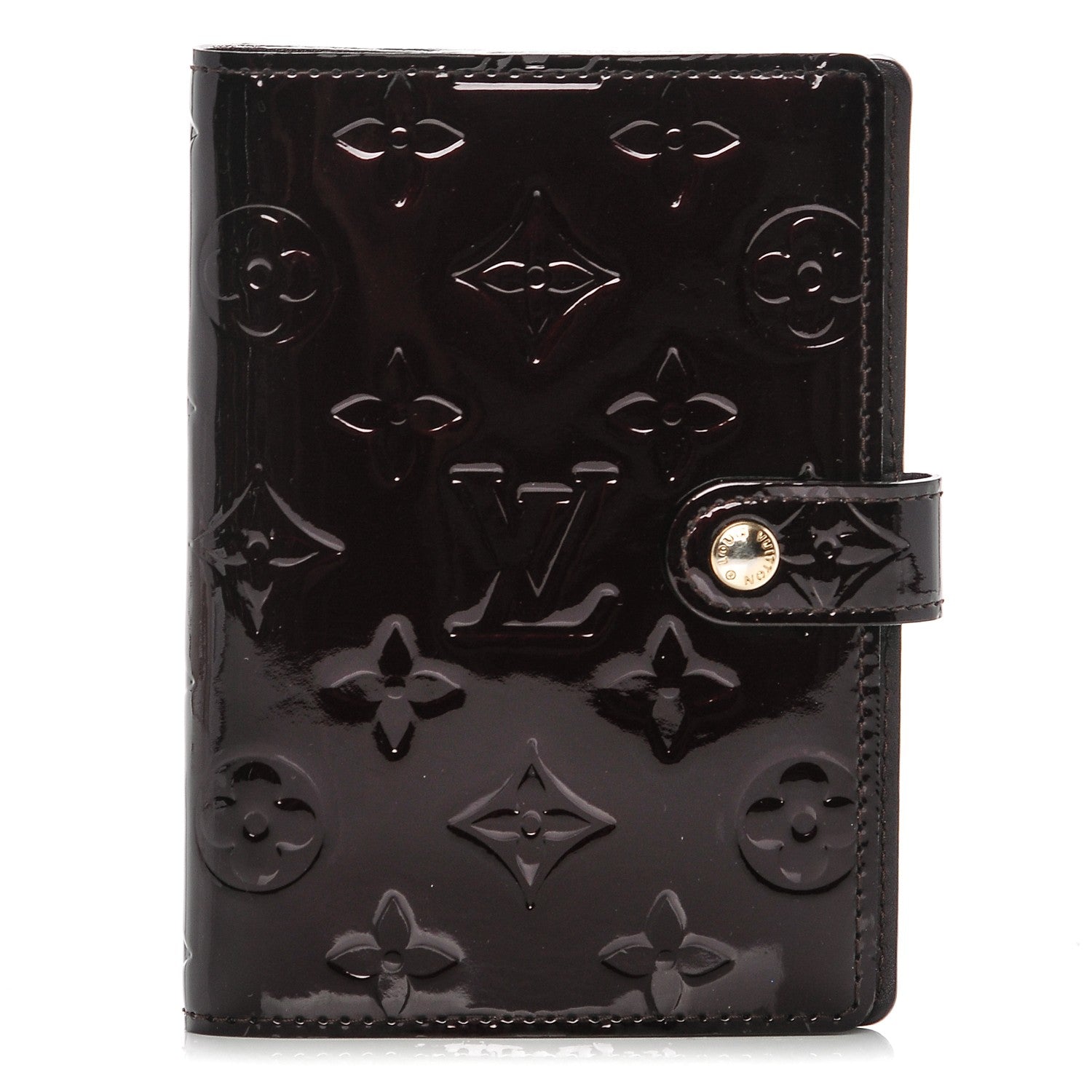 Louis Vuitton Vernis Small Ring Agenda Cover Amarante 1 of 6