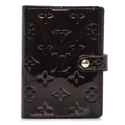Louis Vuitton Vernis Small Ring Agenda Cover Amarante 1 of 6