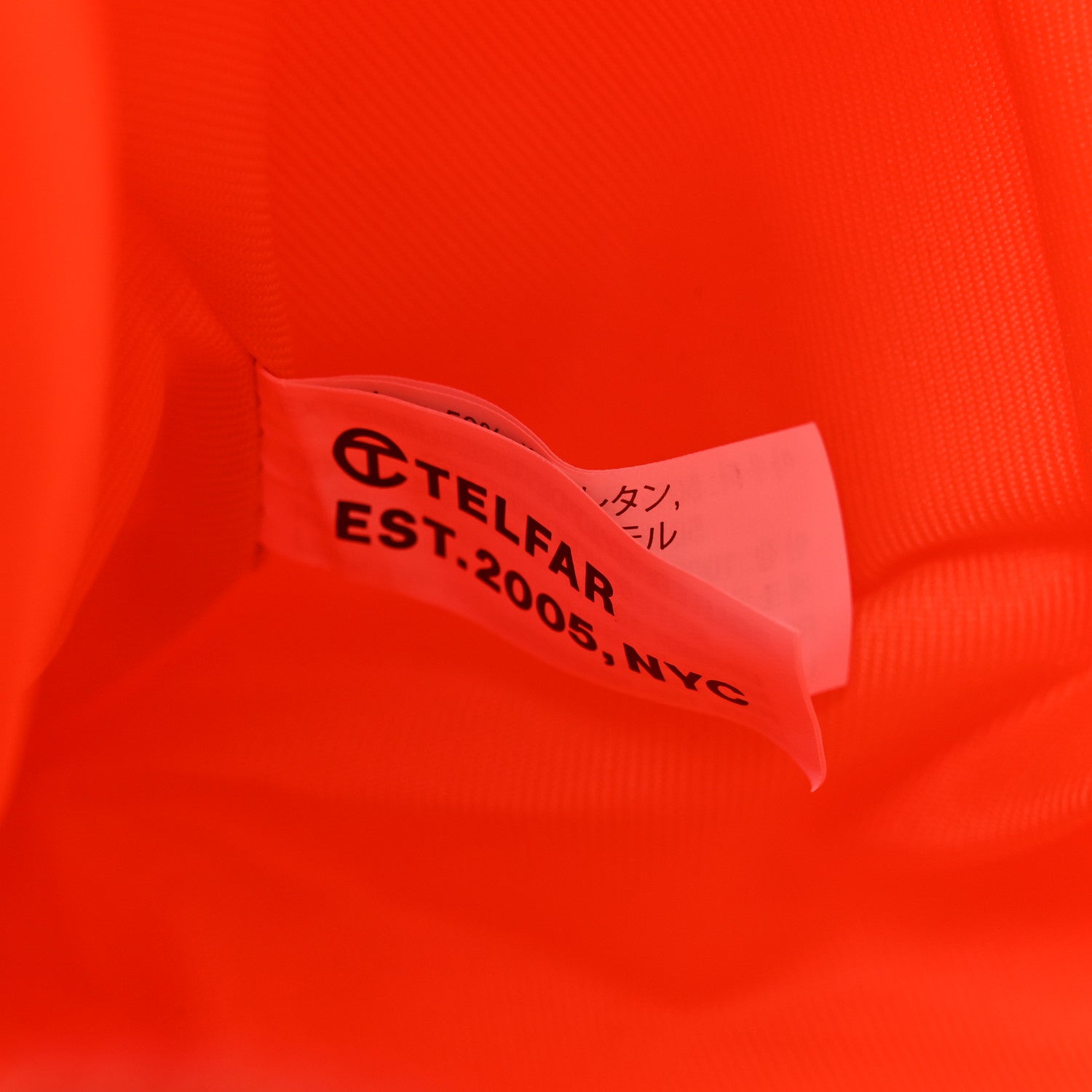 Telfar Vegan Leather Medium Shopping Bag Orange 7 of 12