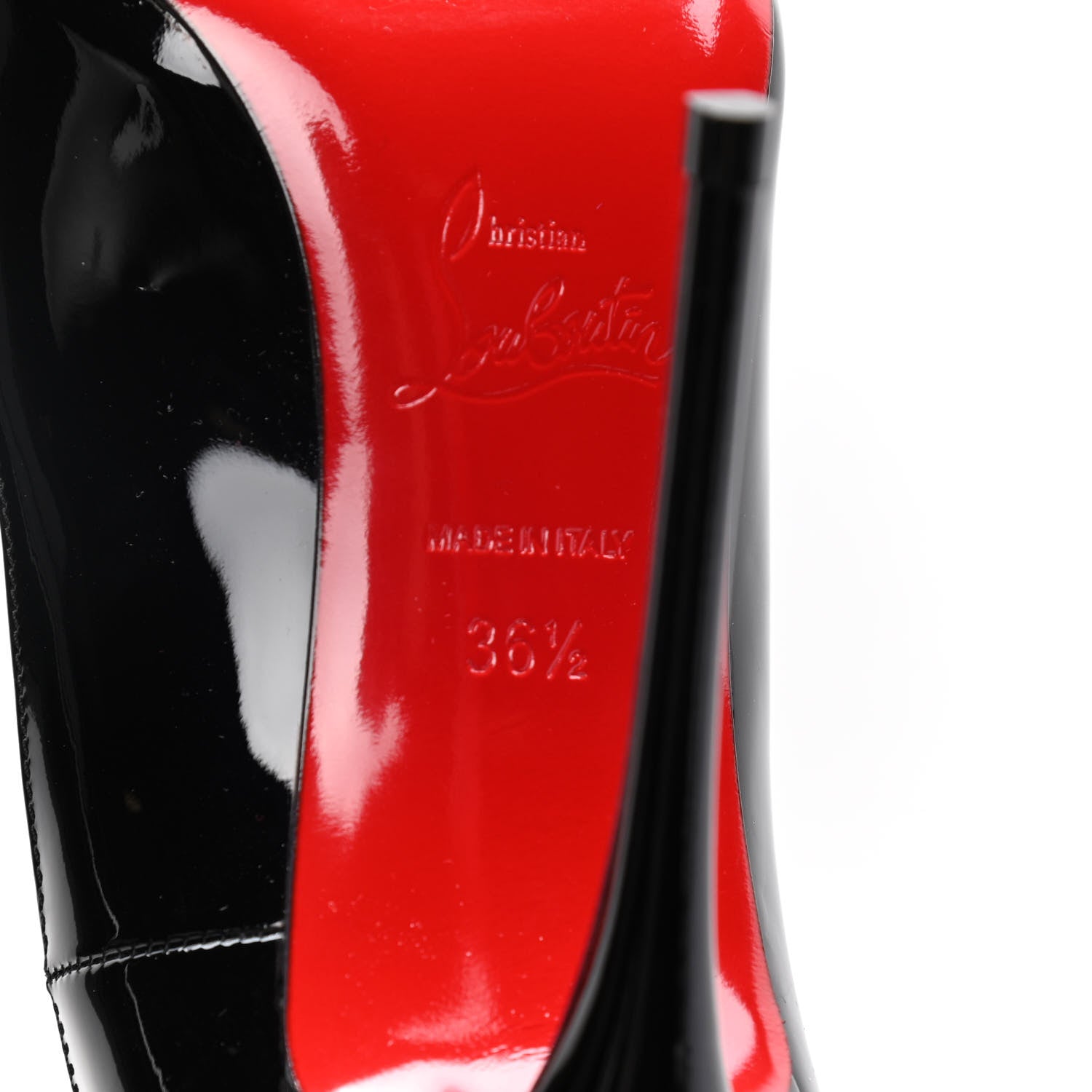 Christian Louboutin Patent So Kate 120 Pumps 36.5 Black 8 of 10