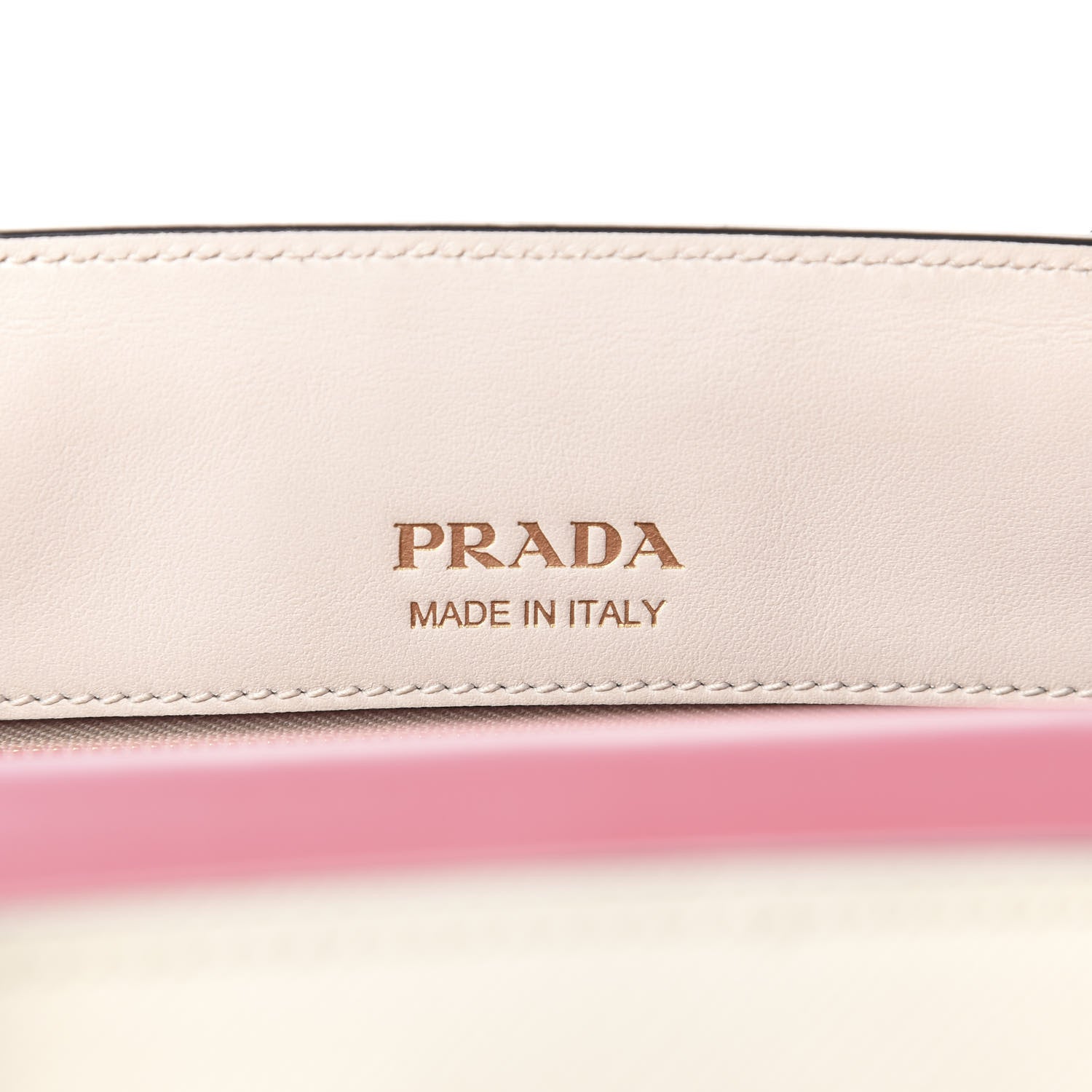 Prada Saffiano City Calf Bibliotheque Bag White Begonia 9 of 11