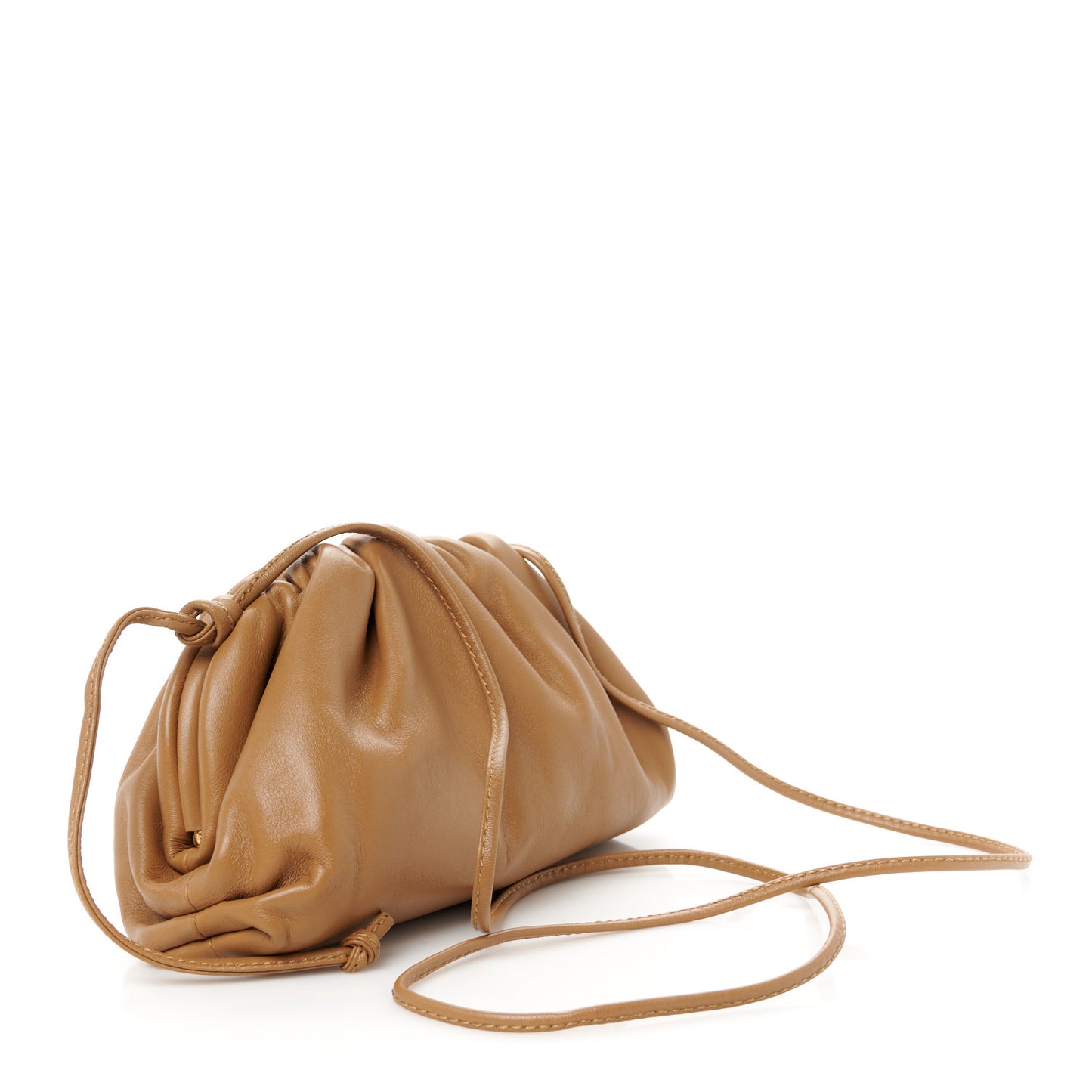 Butter Calfskin The Mini Pouch Cammello