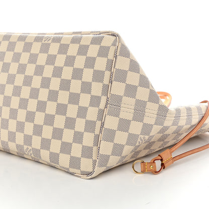 Louis Vuitton Damier Azur Neo Neverfull GM Rose Ballerine 10 of 11