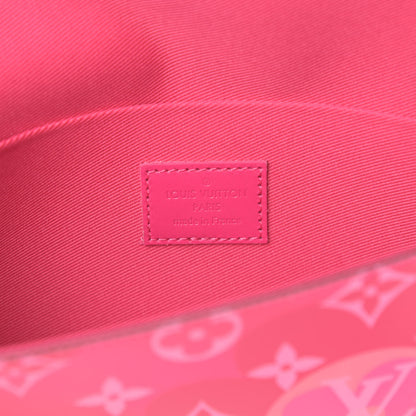 Louis Vuitton Vernis Valentine Pochette Felicie Chain Wallet Fuchsia 8 of 13