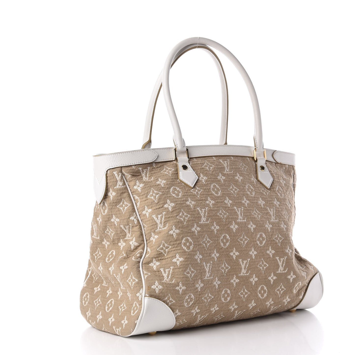 Monogram Sabbia Cabas GM White