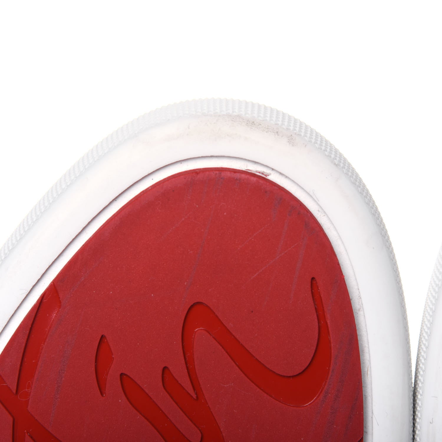 Christian Louboutin Calfskin Womens Arkenspeed Sneakers 38 White Multi 10 of 13