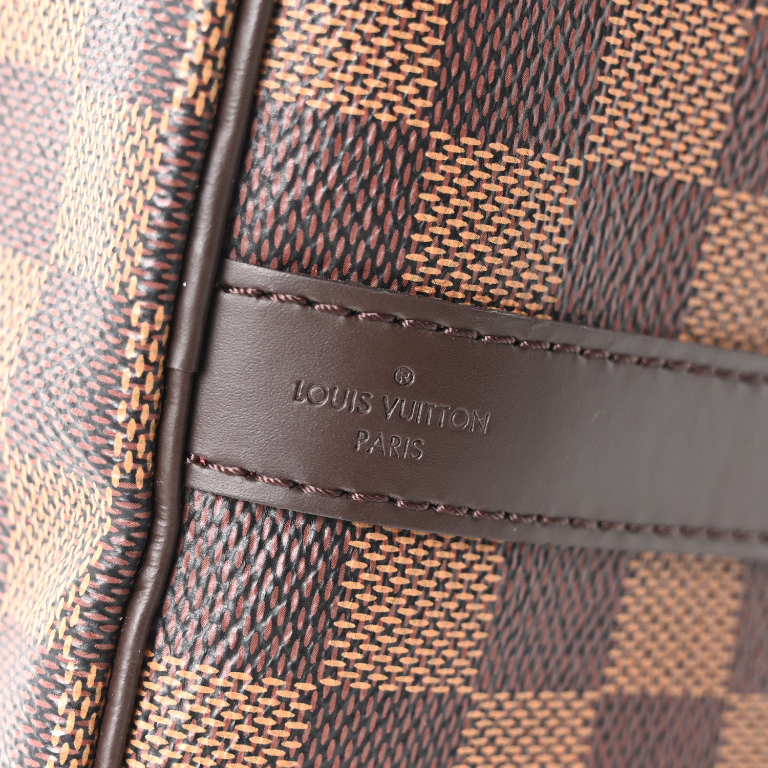 Louis Vuitton Damier Ebene Speedy Bandouliere 25 6 of 9