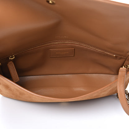 Saint Laurent Suede Monogram Tassel Kate 99 Cinnamon 5 of 9