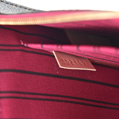 Louis Vuitton Monogram Neverfull MM GM Pochette Pivoine 8 of 9