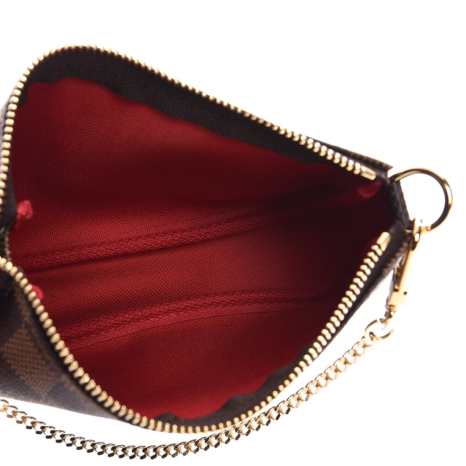 Louis Vuitton Damier Ebene Mini Pochette Accessories 5 of 7