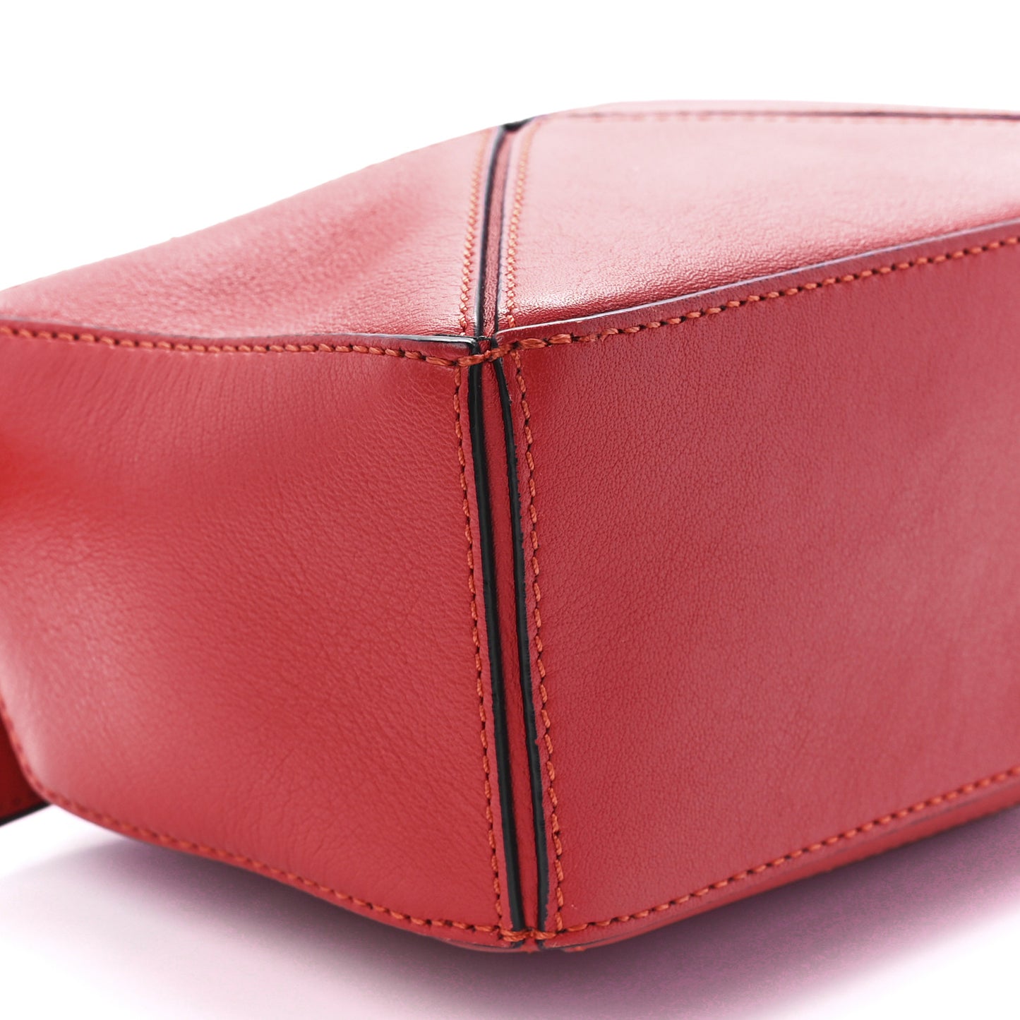Calfskin Mini Puzzle Bag Pomodoro