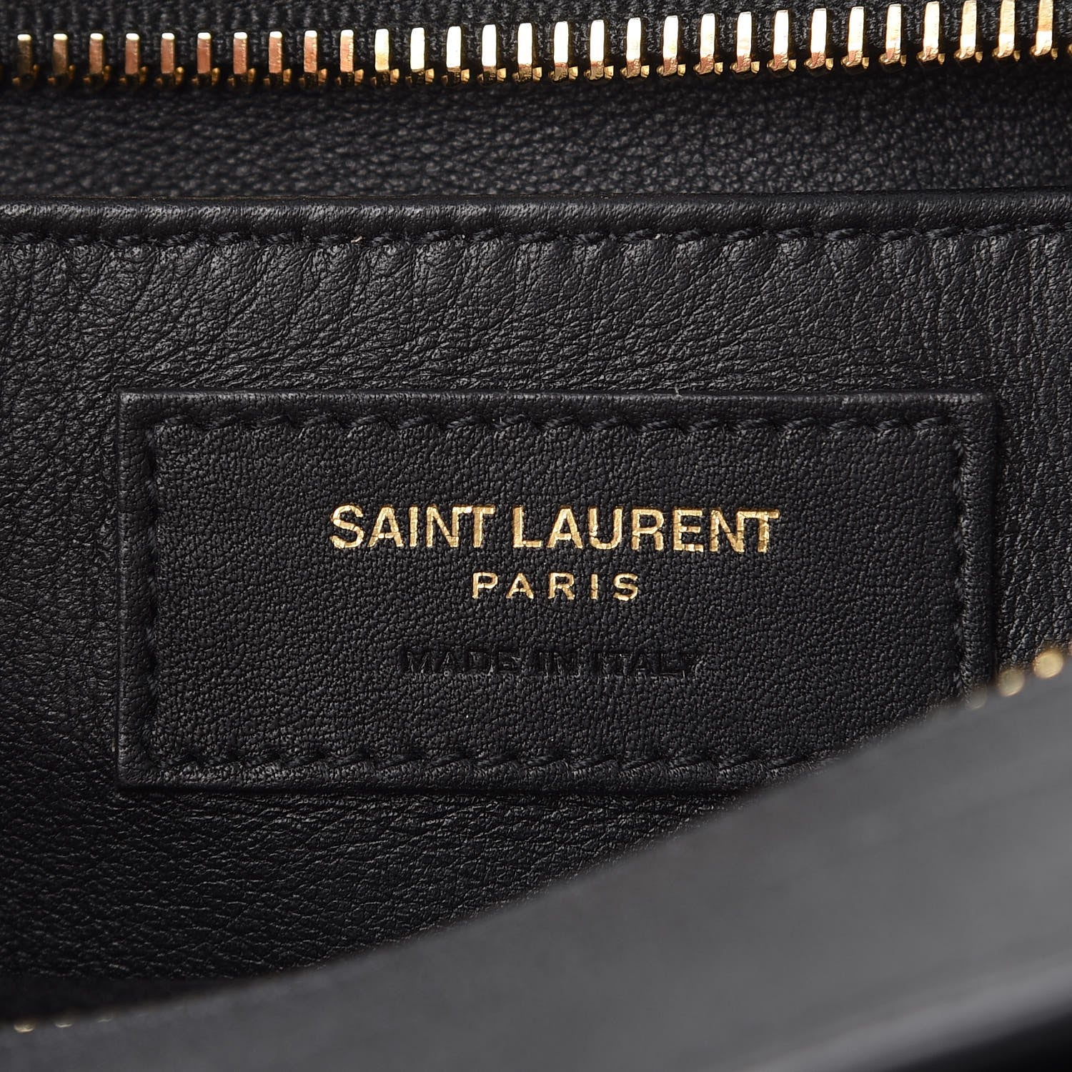 Saint Laurent Python Suede Baby Monogram Downtown Cabas Black 7 of 8