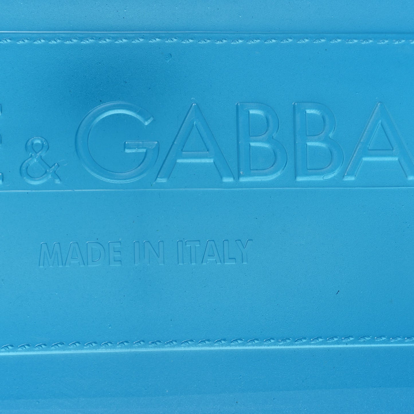 Rubber Semi Transparent Miss Sicily Satchel Blue