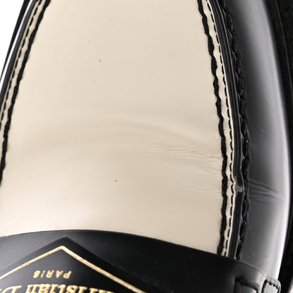 Christian Dior Brushed Calfskin Boy Loafers 35.5 Black White 12 of 19