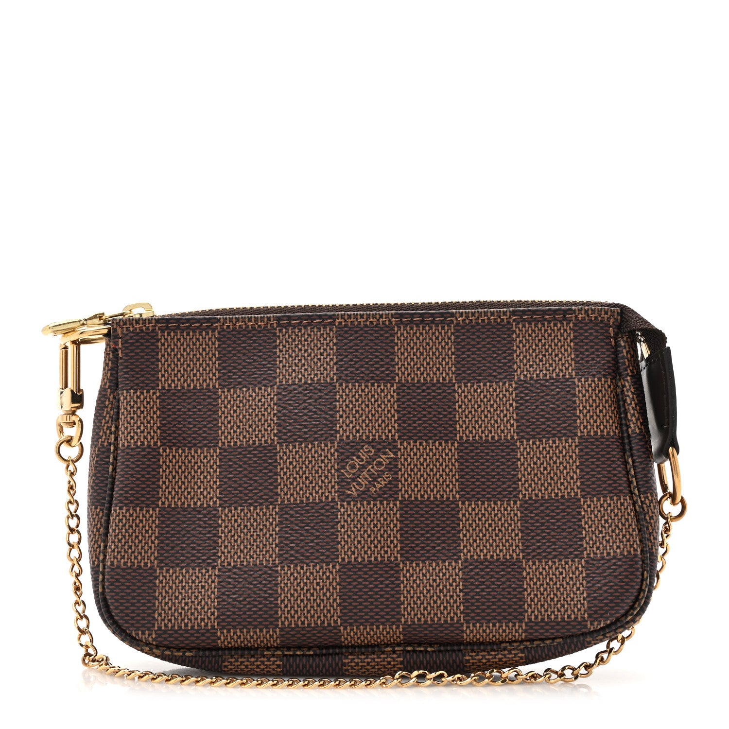 Louis Vuitton Damier Ebene Mini Pochette Accessories 1 of 8