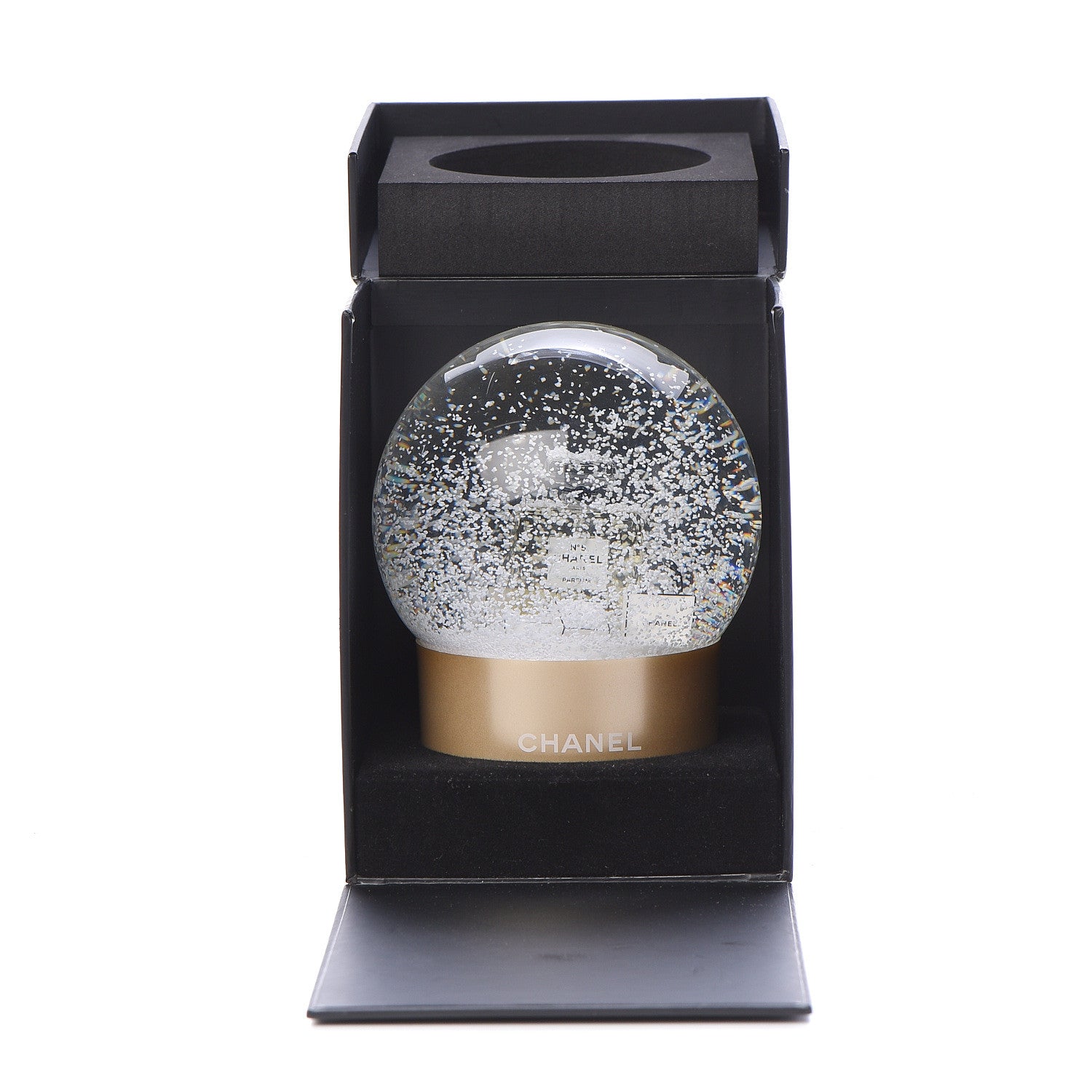 Chanel Glass N°5 Perfume Bottle Snow Globe 5 of 5