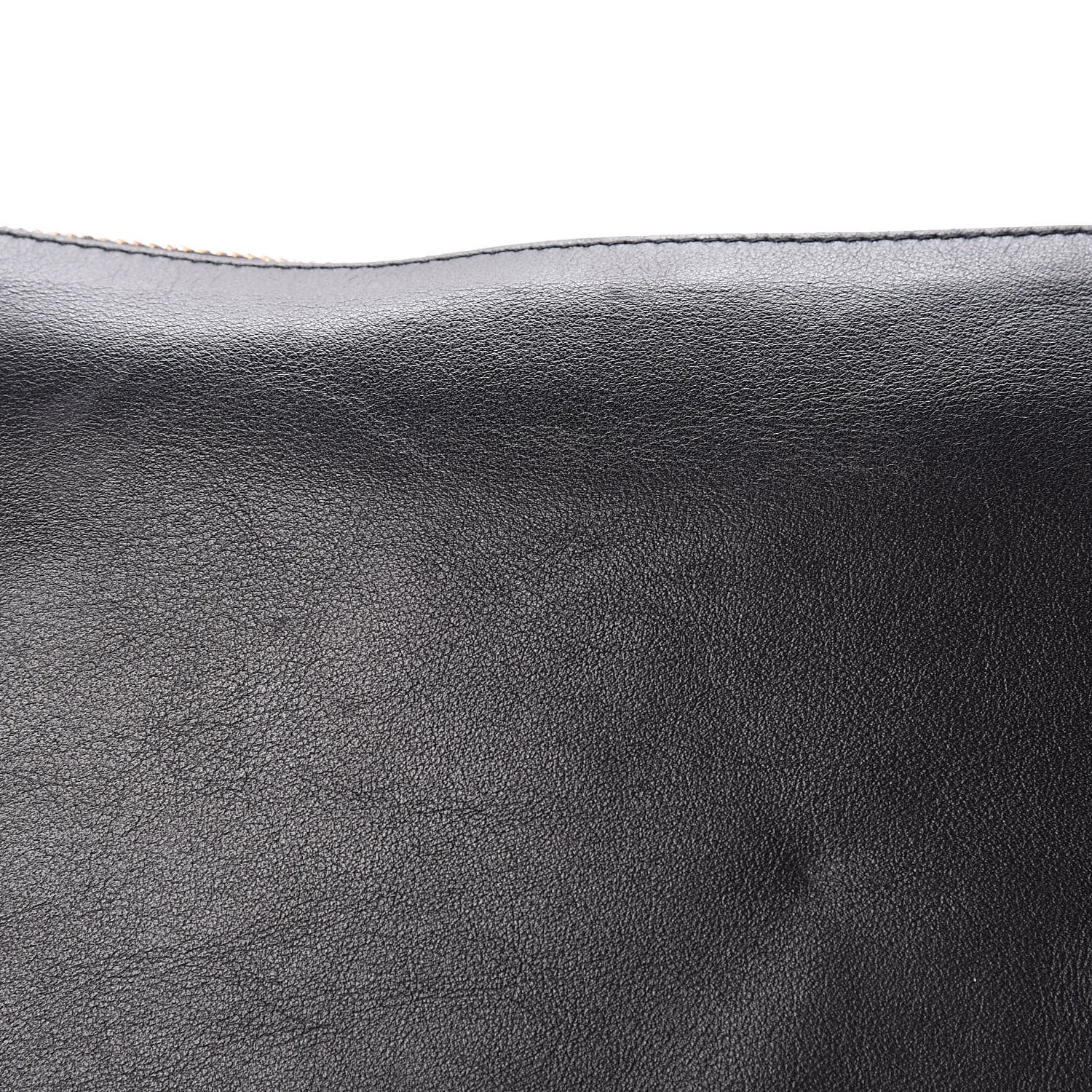 Valentino Garavani Vitello Large Rockstud Zip Pouch Black 9 of 11