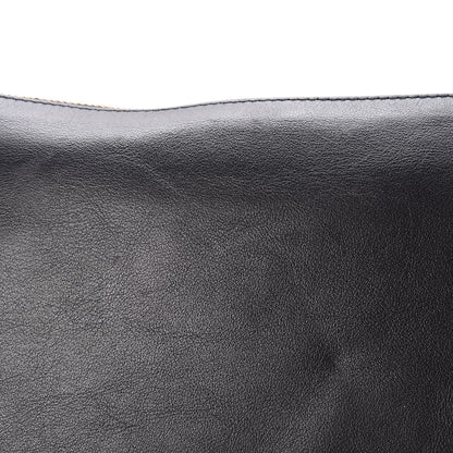 Valentino Garavani Vitello Large Rockstud Zip Pouch Black 9 of 11