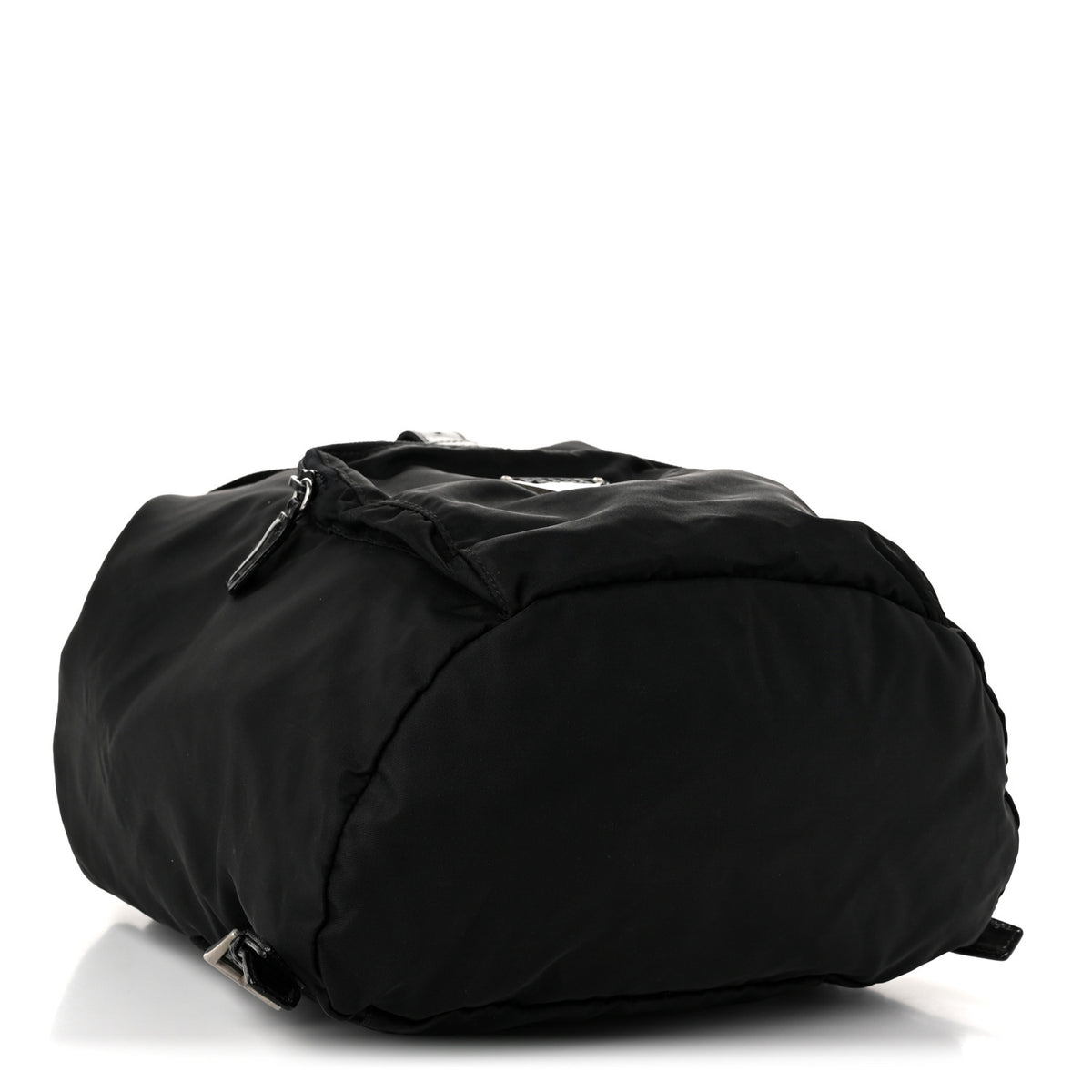 Tessuto Nylon Saffiano Vela Backpack Black