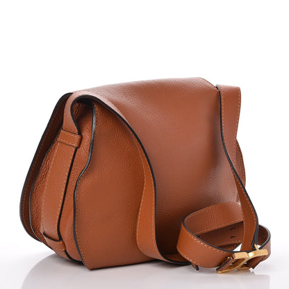 Chloe Calfskin Medium Marcie Round Crossbody Bag Tan 3 of 8