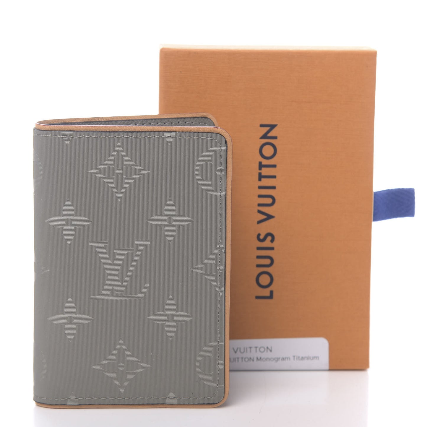 Monogram Titanium Pocket Organizer
