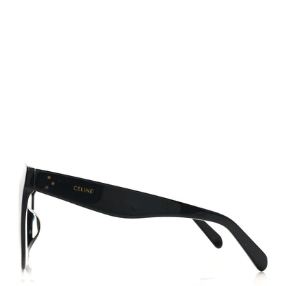 Celine Oversized Round Sunglasses CL4005FN Black 3 of 6