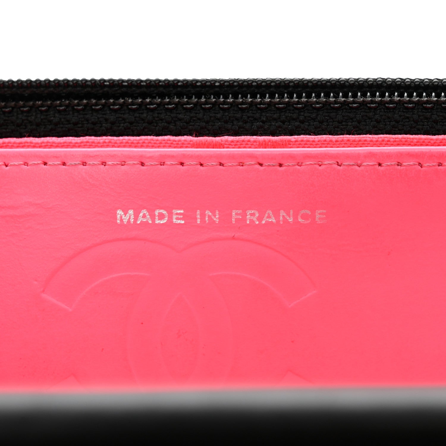 Chanel Calfskin Quilted Cambon Wallet on Chain WOC Black 7 of 15