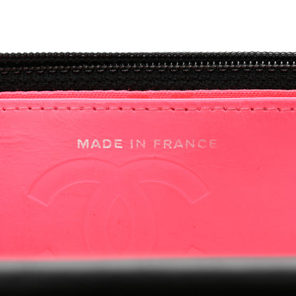 Chanel Calfskin Quilted Cambon Wallet on Chain WOC Black 7 of 15